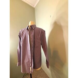 Gold Label Roundtree & Yorke Men's Slim Fit Non-Iron Check Dress Shirt 17x33